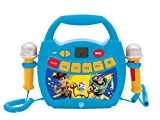 Lexibook Disney Toy Story 4, Woody, Buzz & Forky-Il Mio Primo Lettore Digitale con Microfono, Senza Fili, Funzione registra, Effetti ...