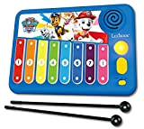 Lexibook Pat'Patrouille Xylofun Xylophone per bambini, gioco musicale, 8 note, 2 mazze illuminate incluse, blu, K340PA
