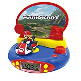 Lexibook - Sveglia con Proiettore Mario Kart per Bambini - Nintendo - Con luce notturna e proiezione del tempo sul ...