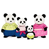 Li'l Woodzeez 6154M Li'l Woodzeez – Skyhopper Panda Family – Set da 5 pezzi con statuette in miniatura e libro ...