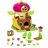 Li'l Woodzeez WZ69121C1Z - Set da gioco e accessori per bambini, 19 pezzi, con casetta sull'albero, personaggio e accessori