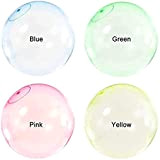LIANHUA Giant Water Bubble Balls Fun 47 Inflatable Water Balloon Adults And Children Soft Rubber Ball Jelly Transparent Toy Beach ...
