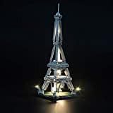 LIGHTAILING Set di Luci per (Architecture Torre Eiffel) Modello da Costruire - Kit Luce LED Compatibile con Lego 21019 (Non ...