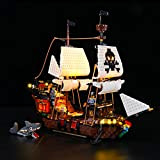 LIGHTAILING Set di Luci per (Creator Galeone dei Pirati) Modello da Costruire - Kit Luce LED Compatibile con Lego 31109 ...