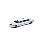 LINCOLN TOWN CAR LIMOUSINE 2003 WHITE 1:18 - SunStar - Auto Stradali - Die Cast - Modellino