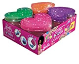 Lisciani Giochi - Barbie Glitter Dough Multipack 4 Vasetti, 88843