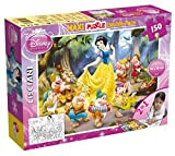 Lisciani Giochi- Biancaneve Princess Disney Puzzle Supermaxi 150, Snow White, Multicolore, 46751