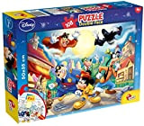Lisciani Giochi-Disney: Mickey Mouse Detective Mickey & Friends Puzzle, 108 Pezzi, Multicolore, 48021
