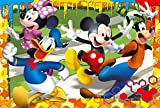 Lisciani Giochi-Disney: Mickey Mouse on The Beach Mickey & Friends Puzzle, 250 Pezzi, Multicolore, 48113