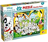 Lisciani Giochi - Disney Puzzle DF Plus 60 Carica 101 Puzzle per Bambini, 86535