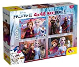 Lisciani Giochi - Disney Puzzle Supermaxi 4 x 48 Frozen 2 Puzzle per Bambini, 86610