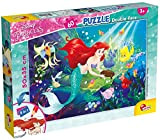 Lisciani Giochi- Little Mermaid Puzzle Doppia Faccia, 60 Pezzi, Multicolore, 74051