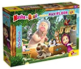 Lisciani Giochi - Masha Puzzle Maxifloor 24, Una Buona Giornata! Puzzle per Bambini, Multicolore, 86092
