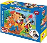 Lisciani Giochi- Mickey Mouse And Friends Mickey & Friends Disney Puzzle DF Supermaxi, 108 Pezzi, Multicolore, 31740