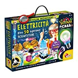 Lisciani- I'm a Genius Scienza in Casa Elettricita, Kit Lampadina, Cannucce, Tubo di Plastica, Palloncini, Multicolore, 97524