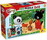 Liscianigiochi- Bing e I Suoi Amici Puzzle, 2x12 Pezzi, Multicolore, 81226