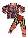 Lito Angels Costume Maui Oceania per Bambino, 2 Pezzi Set Felpa e Pantaloni, Abito da Festa di Halloween, Taglia 5-6 ...