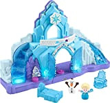 Little People GGV29 Fisher-Price Disney Frozen - Palazzo di ghiaccio, multicolore (english version)