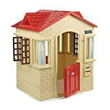 little tikes Cape Cottage Playhouse - Con porte di lavoro, finestre e persiane - Interattivo - Il gioco attivo favorisce ...