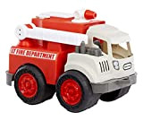 Little Tikes Dirt Digger Camion dei pompieri per bambini - Spruzza acqua - Scala estensibile e girevole - Promuove il ...