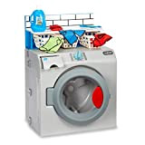 Little Tikes - First Washer-Dryer Interattiva, Realistica e con Suoni, Elettrodomestico Giocattolo per Bambini