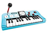 Little Tikes - My Real Jam Tastiera, Tastiera giocattolo con microfono e custodia, Quattro modalità di gioco, controllo del volume, ...