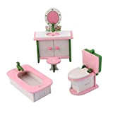 Liummrcy Piccolo mobili per Bambole mobili per mobili per Bambole mobili in Legno Set di Sedia in Miniatura cassettiera dei ...