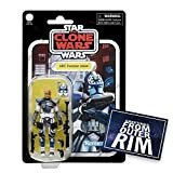 Lively Moments Star Wars The Vintage Collection Accessori The Clone Wars – ARC Trooper Jesse (F4479) & Biglietto di auguri ...