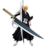 LKP Kurosaki Ichigo Zangetsu Spada PU Gomma Bleach Katana 108cm Spada Arma Cosplay Fan degli Anime Decorazione Sword Modello Prop ...