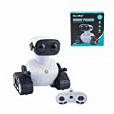 Locisne Giocattolo elettrico telecomandato Robot giocattolo RC con occhi LED telecomandati e braccio flessibile Ideale per i regali di Natale ...