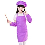 Loialpupy Kids Apron Chef - Set di Guanti per Bambini, per Cucina, aule, Pittura, Cucina, Cucina, Cucina, Cucina, Cucina, Forno, ...