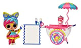 LOL Surprise OMG House of Surprises Playset - ART CART - Include una bambola Splatter da 7,6 cm con 8 ...