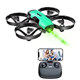 Loolinn | Drone Giocattolo con Telecamera per Bambini - Mini Quadricottero Radiocomandato con Videocamera Orientabile, Trasmissione in Tempo Reale di ...