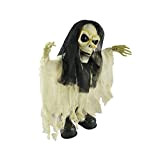 lopituwe Decorazione da tavolo per bambole di Halloween con orrore elettrico che ballano Spook