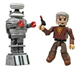 Lost in Space Minimates Action Figures Robot B-9 & Dr. Smith 5 cm 2-Pack Diamond Select