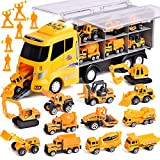 LOYEAH Diecast Engineering Construction Vehicle Toy Set
