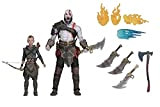 LPCPY God of War 4 Kratos Atreus Atreus Padre e Figlio Set Deluxe Edition Personaggio Modello Una varietà di Accessori ...