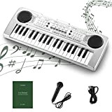 LUCMO 37 Musical Instruments, Pianola per Scuola Media o Bambini, Pianola Musicale Tastiera con 37 Tasti, Mini Tastiera Elettronica con ...