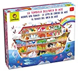 Ludattica - La tombola dell'arca di Noè - gioco per bambini 3+ anni - Tombola degli animali - Made in ...