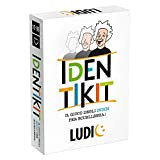 Ludic - Identikit - Gioco Formato Viaggio per tutta la Famiglia, multicolore