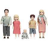 LUNDBY - Set di bambole etniche per bambini, per bambini dai 3 ai 1:18 ai 3 bambini - Mobili per ...