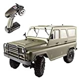 LuoKe - Camion elettrico radiocomandato, modello 1:12, 2,4 G, RTR TTRC Sport PUBG, Buggy Army, giocattolo per bambini, adulti