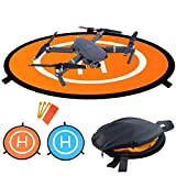 LVHERO Drone Landing Pad, Landing Pad Pieghevoli Portatili Impermeabili Universali D 55cm per Elicotteri RC Drones, Droni PVB, DJI Mavic ...