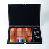 Lyra POLYCOLOR and art design confezione legno 24 matite colorate + 6 matite graduate