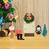 LYTIVAGEN 7 Pezzi Set di Gnomi in Miniatura Accessori per Casa delle Bambole di Natale Decorazione Natalizia Porta Elfo Natalizi ...