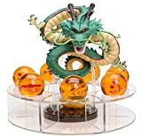 M C S Figura Dragon Shenron PVC Dragon Ball Z (verde naturale) + 7 palline di Dragon Ball da 3,5 ...