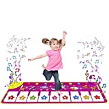 m zimoon Tappeto Musicale Bambini, Tappetino Pianoforte Tappetino da Ballo Musicali Giocattolo Educativo Perfetto Natale Regalo per Bambini Bimbi Ragazzi ...