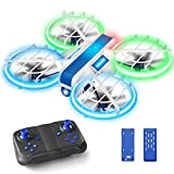 M1 Mini Drone con Luci per Bambini, Elicottero RC con Modalità Senza Testa, Funzione Hover e Flip 3D, Drone RC ...