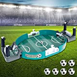 Maalr Mini Football Games Portable Tabletop Football Set con 6 Mini Football Fun Game Interactive Soccer Game Toy Toy Reusable ...