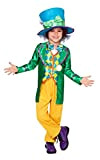 Mad Hatter Boy - Disney Alice in Wonderland - Bambini Costume - Medium - 116 centimetri - Età 5-6